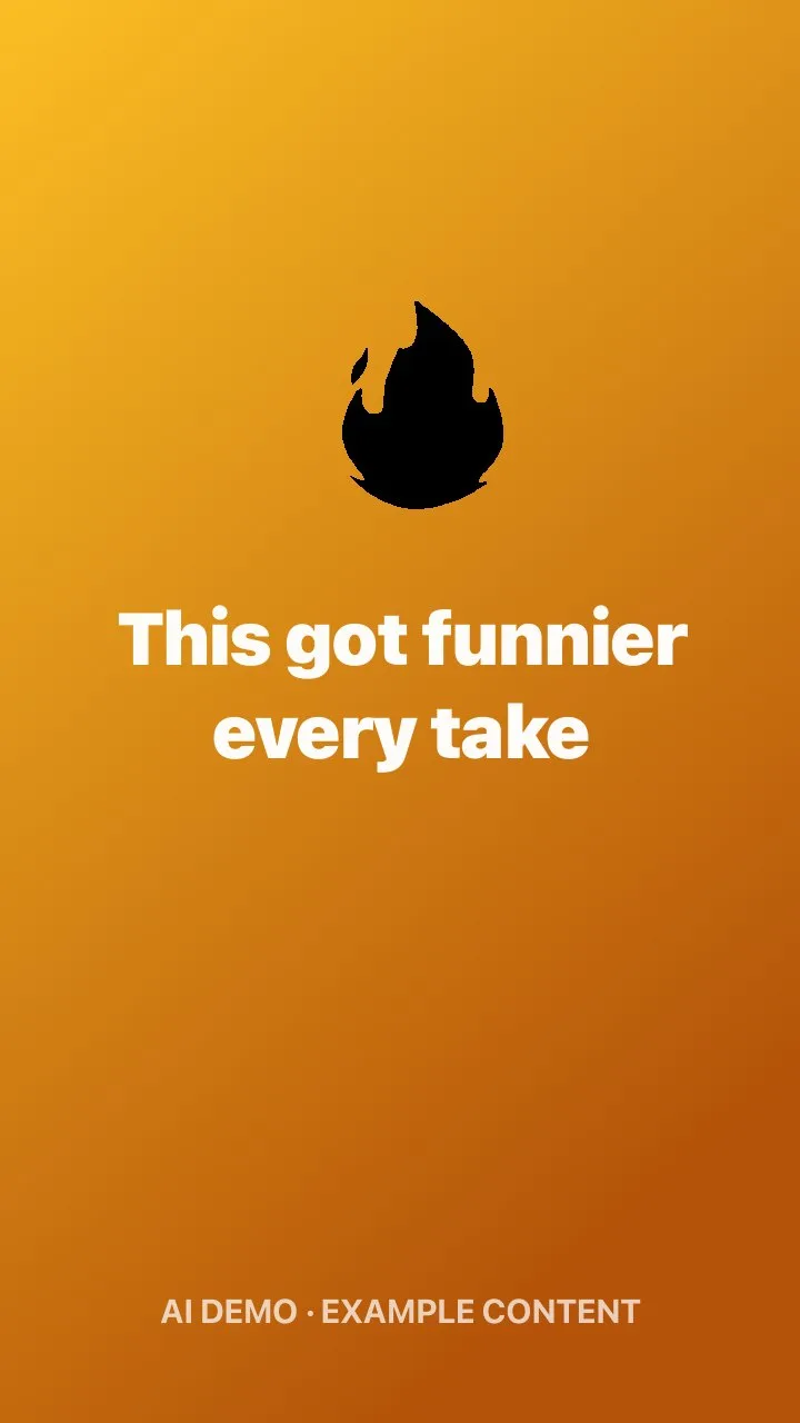 This got funnier every take